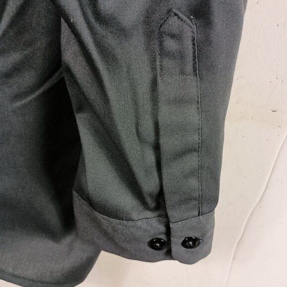 Dickies Flex Relaxed Fit Work Shirt Mens 3XL Gray Long Sleeve Utility Workwear - Picture 3 of 9